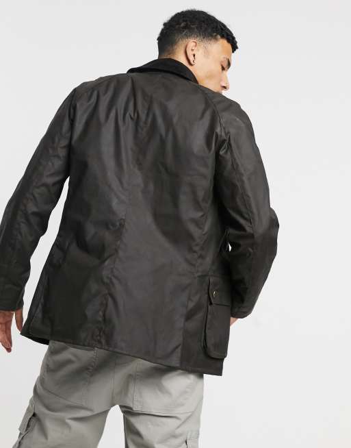 Barbour – Ashby – Wachsjacke in Oliv, 2 von 4