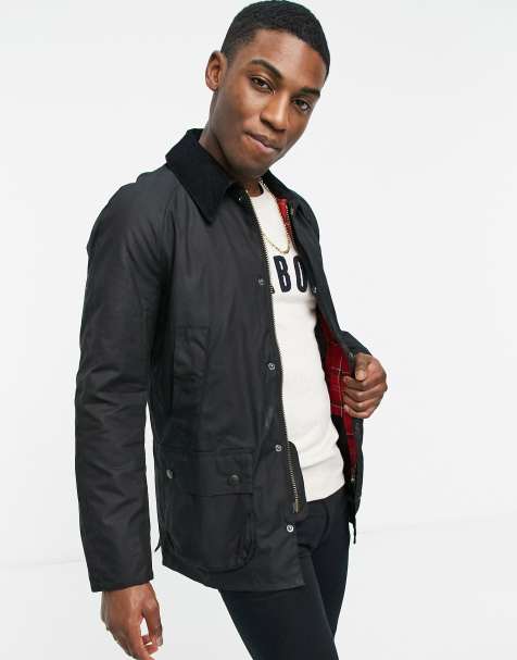 Barbour Ashby wax jacket in black