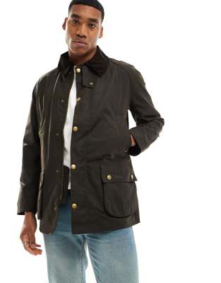 Barbour Ashby wax jacket olive - view 1