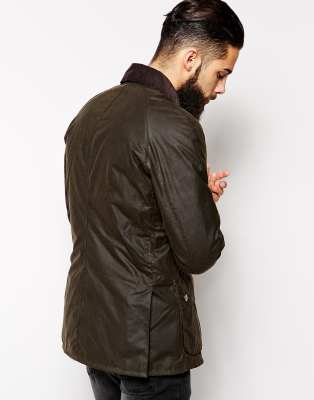 barbour ashby wax jacket hood