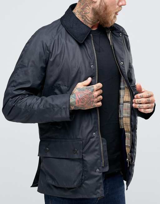 Barbour store ashby blue