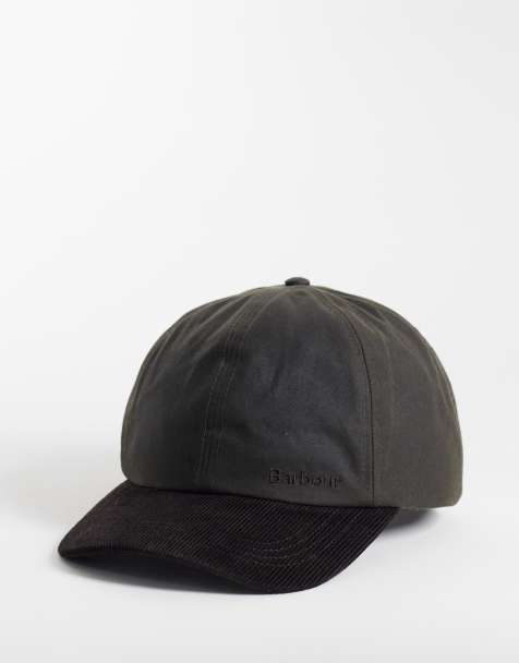 Barbour Ashy wax cap with contrast peak in dark brown - view 1