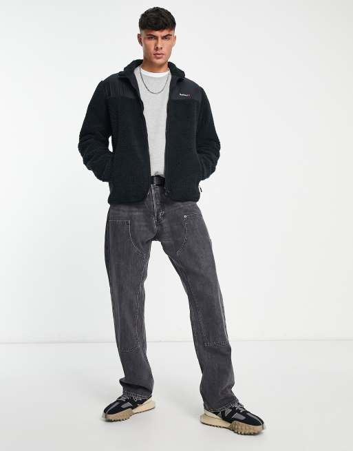 Barbour axis discount fleece black