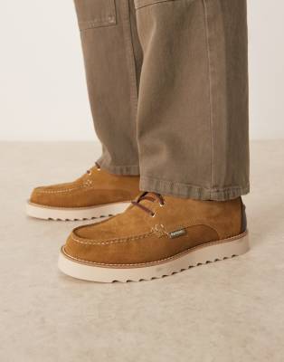  Aydon derby shoe in toffee suede 