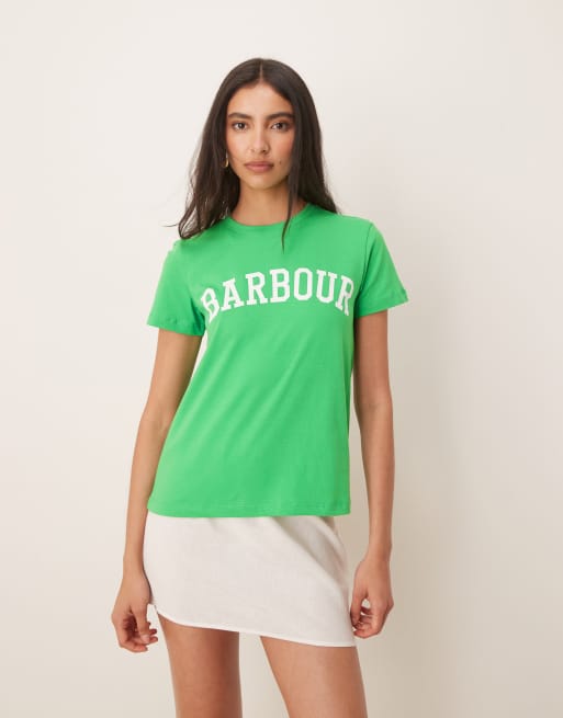Barbour bailey t-shirt in kelly green - MGREEN