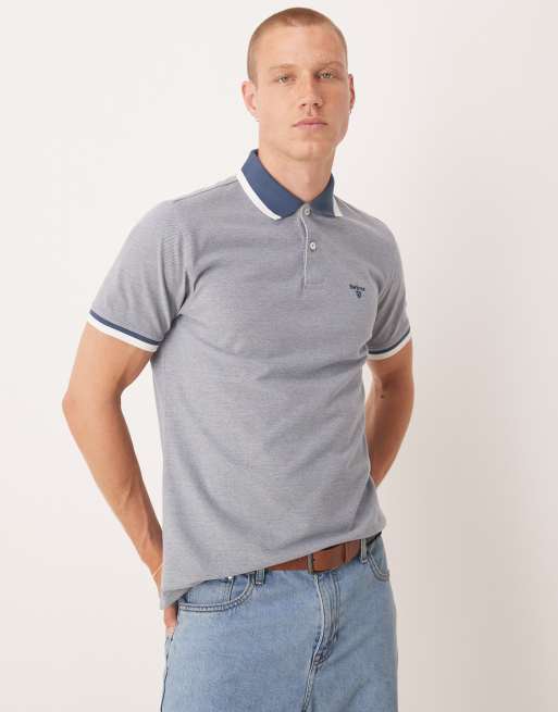Barbour Barnard polo shirt in dark denim