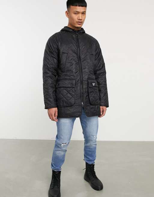 Barbour hooded on sale bedale jacket