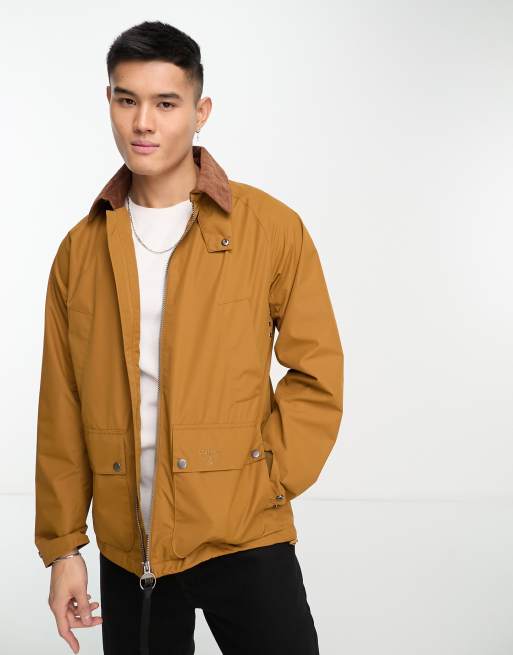 Barbour Beacon Bedale summer showerproof jacket in cinnamon | ASOS