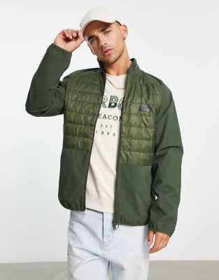 Barbour Beacon Bedale waterproof jacket in sage - ASOS Price Checker