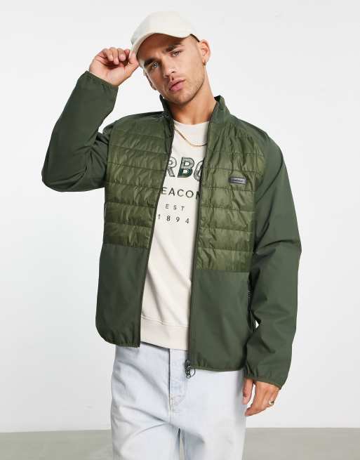 Barbour Beacon Bedale waterproof jacket in sage | ASOS