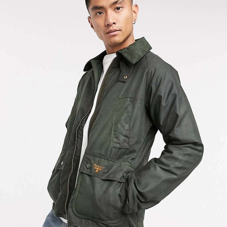 Barbour Beacon Bedale wax jacket in sage