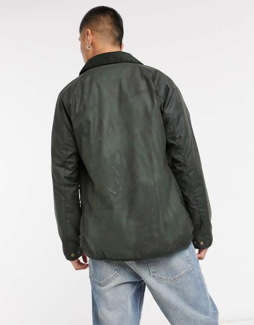 Barbour Beacon Bedale wax jacket in sage