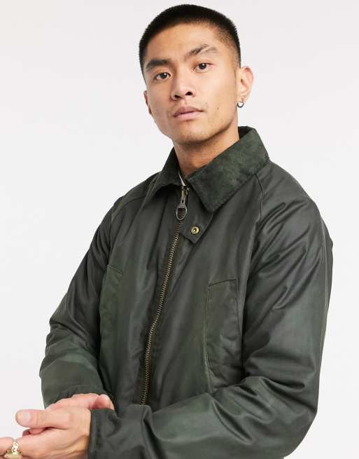 Barbour Beacon Bedale wax jacket in sage