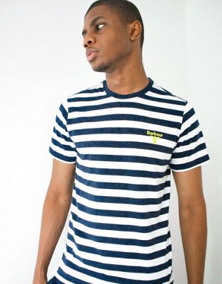 barbour striped t shirt