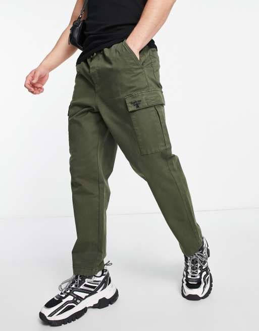 Barbour Beacon cargo pants in olive | ASOS