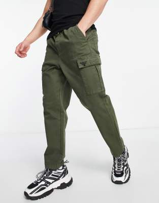 Barbour Beacon cargo trousers in olive - ASOS Price Checker