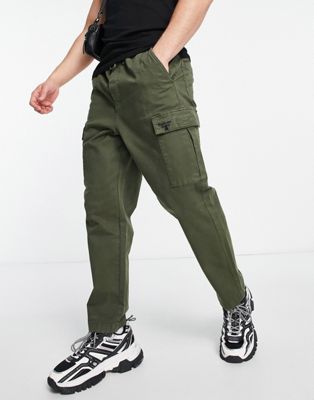 Barbour Beacon cargo trousers in olive