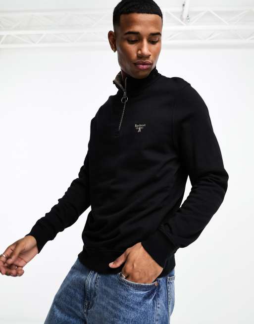 Barbour zip best sale up jumper