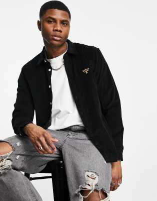 Barbour Beacon - Freeman - Corduroy overhemd in zwart 