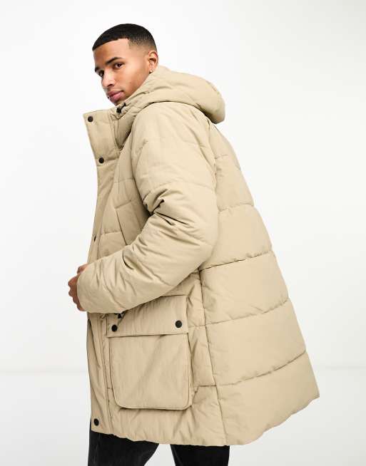 Mens barbour coat hot sale with hood