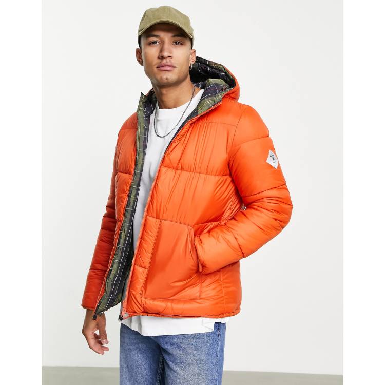 Barbour tailored best sale jacket mens Orange