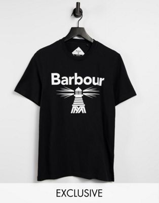 black barbour t shirt