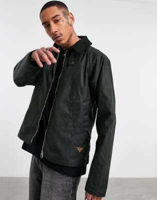 barbour beacon munro wax jacket green