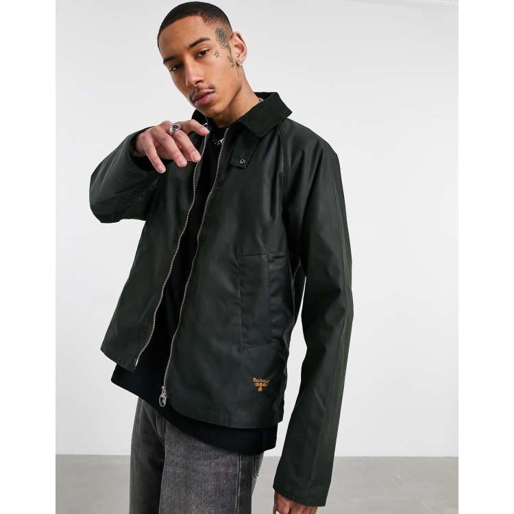 Barbour beacon alister wax hot sale jacket