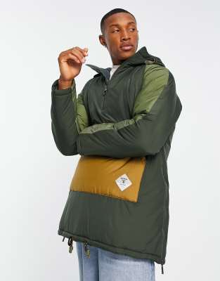 Barbour Beacon Overhead Quilted Jacket In Green