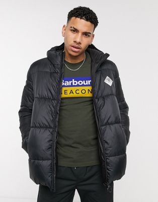 Barbour Beacon ross quilted jacket-Black