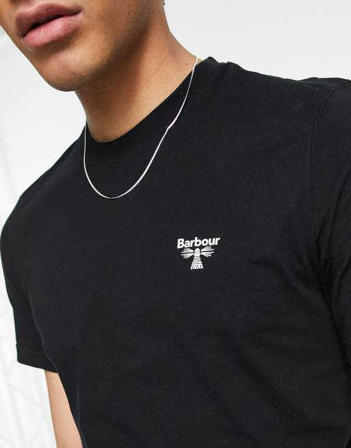 Barbour black t clearance shirt