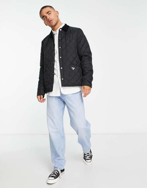 【haru_haru0091 】Barbour BEACON ブラック Barbour Beacon Starling quilted jacket in black | ASOS