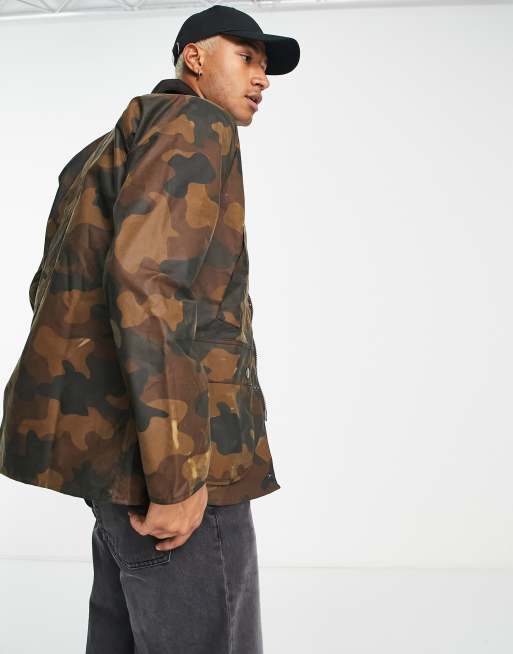 Barbour camouflage on sale jacket mens