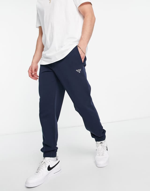 Barbour Beacon sweatpants in navy