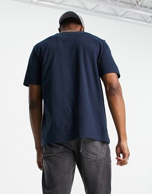 Marques de designers Barbour Beacon - T-shirt décontracté à petit logo - Bleu marine