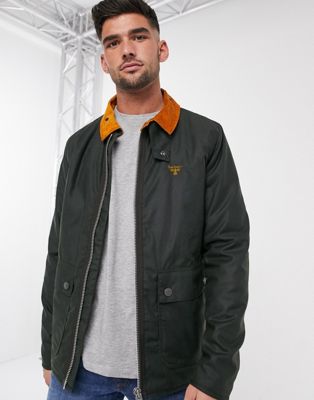barbour beacon green quilted jacket
