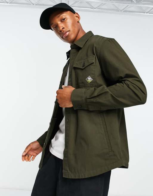 Barbour beacon discount overshirt sale