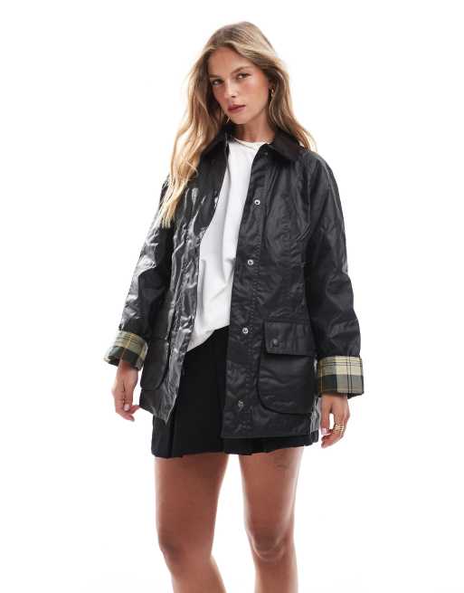 Asos barbour hot sale jacket womens