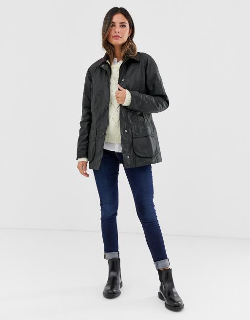 Womens barbour clearance jacket asos