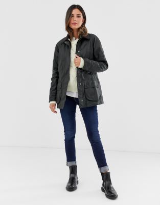 asos barbour jacket womens