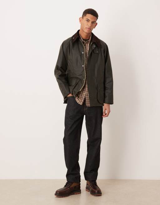 【美品】Barbour Bedale オイルドジャケット オリーブ M Barbour(バブアー) BEDALE WAX JACKET ビデイル ワックスジャケット