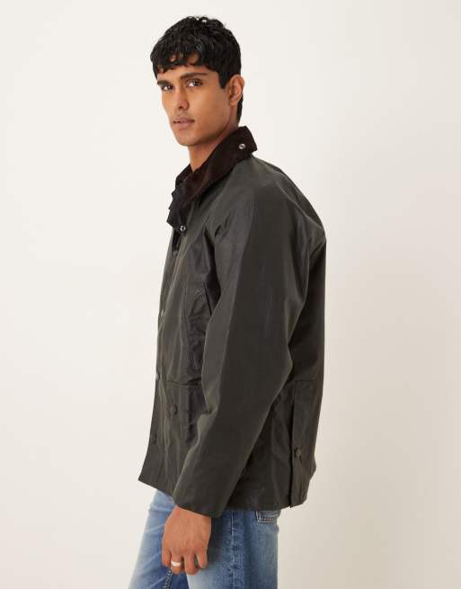 Barbour Classic Beadnell Waxed Jacket Sage Barbour Beadnell Wax
