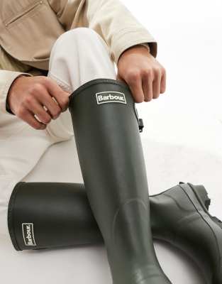 Barbour - Bede - Bottes en caoutchouc - Olive-Vert