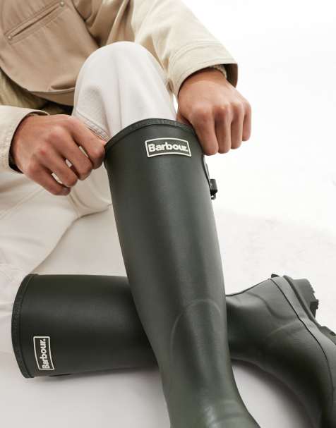 Barbour - Bede - Bottes en caoutchouc - Olive - view 1