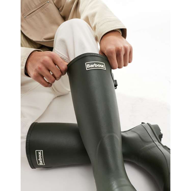 Barbour gumboots hot sale