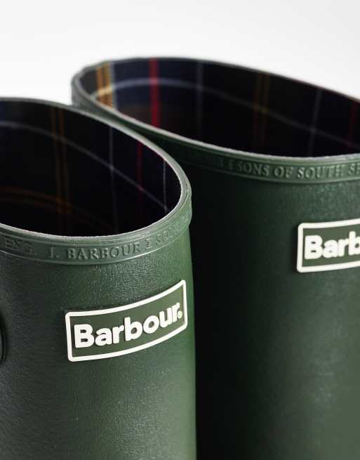 Barbour – Bede – Olivegrüne Wellington-Stiefel, 2 von 4