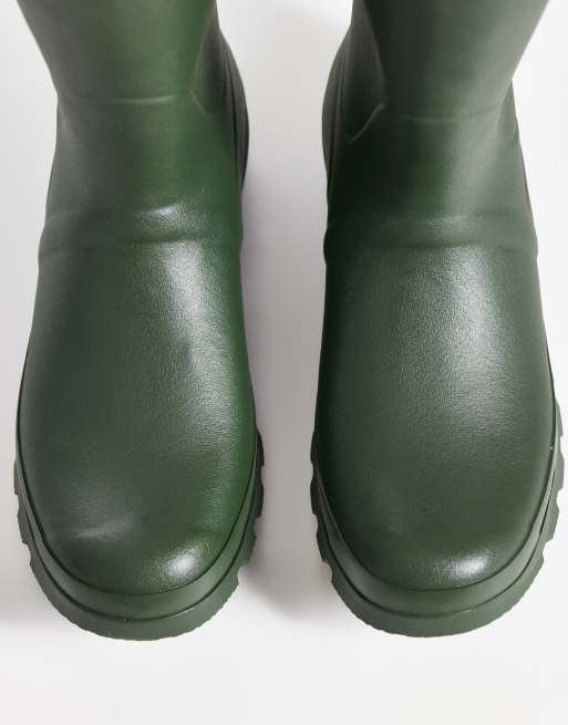 Barbour – Bede – Olivegrüne Wellington-Stiefel, 4 von 4