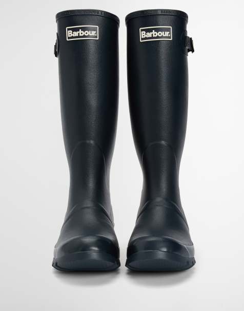 Barbour - Bede - Stivali da pioggia blu navy - view 1