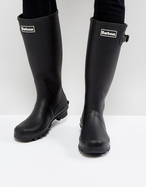 Barbour Bede Tall Wellington Boots Black