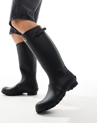 Barbour Bede wellington boots in black - ASOS Price Checker